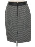 Ann Taylor Houndstooth Black Formal Skirt Size 6 - photo 2