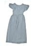 Unbranded 100% Polyester Solid Gray Blue Dress Size 8 - photo 1