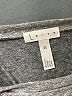 Leith Solid Gray Casual Dress Size XS - photo 7