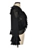 MSK 100% Polyester Black 3/4 Sleeve Blouse Size M - photo 4
