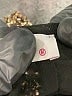 Buddy Love 100% Polyester Tweed Silver Casual Skirt Size M - photo 5
