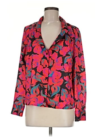 Topshop 3/4 Sleeve Blouse (view 1)
