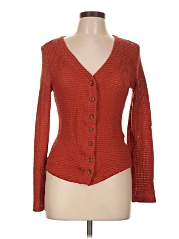 Derek Heart Long Sleeve Blouse (view 1)