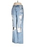 Cello Jeans 100% Cotton Hearts Blue Jeans Size 7 - photo 1