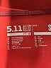 5.11 Tactical Series Red Zip Up Hoodie Size S - photo 7