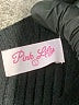 Pink Lily Black Bodysuit Size L - photo 3