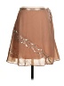 Lux 100% Viscose Tan Casual Skirt Size 5 - photo 1