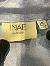 INAE Collection Blue 3/4 Sleeve Button-Down Shirt Size XL - photo 7