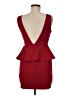 Forever 21 Solid Red Cocktail Dress Size M - photo 2