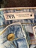 Zara Hearts Blue Jeans Size 6 - photo 4