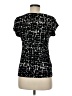 Ann Taylor Black Short Sleeve Blouse Size M (petite) - photo 2