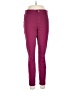 Hue Solid Burgundy Casual Pants Size L - photo 1