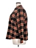 Maurices Plaid Brown Long Sleeve Button-Down Shirt Size 20 (2) - photo 5