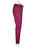 Hue Solid Burgundy Casual Pants Size L - photo 4