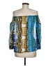 Venus Blue 3/4 Sleeve Blouse Size M - photo 2
