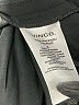 Vince. 100% Triacetate Solid Black Formal Skirt Size 4 - photo 5