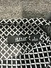 a.n.a. A New Approach 100% Polyester Polka Dots Silver Black Long Sleeve Blouse Size L - photo 7
