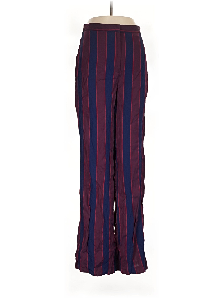 Pre-owned Express Casual Pants In Burgundy