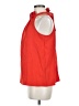 Shein Red Orange Sleeveless Blouse Size M - photo 5