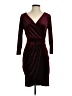 Assorted Brands Burgundy Cocktail Dress Size S - photo 1