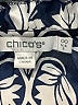 Chico's Paisley Blue Casual Dress Size XS (00) - photo 7