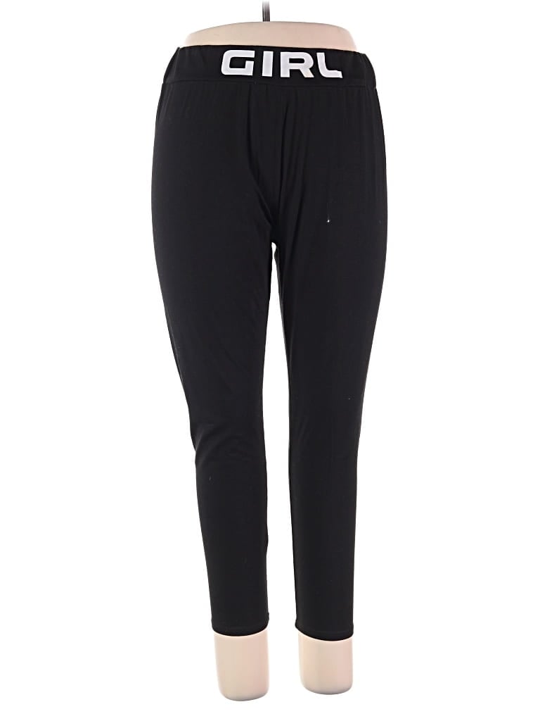 Pre-owned Shein Curve Active Pants In Black