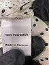 Evereve 100% Polyester Polka Dots Ivory Long Sleeve Blouse Size XS - photo 9