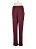 Lands' End Solid Burgundy Track Pants Size L - photo 2