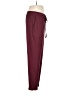Lands' End Solid Burgundy Track Pants Size L - photo 4