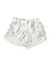 Athleta Metallic Silver Shorts Size L - photo 1