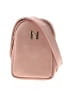 Unbranded 100% Leather Pink Backpack One size - photo 1