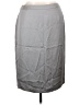 Talbots Solid Gray Silk Skirt Size 16 - photo 1