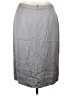 Talbots Solid Gray Silk Skirt Size 16 - photo 2