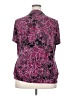 Roz & Ali Pink Short Sleeve Blouse Size 2X - photo 2