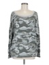 Chaser Camo Gray Long Sleeve Top Size M - photo 1