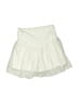 Gold Hinge Solid Ivory White Skort Size S - photo 2