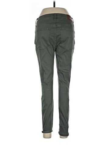 Madewell 9" Mid-Rise Skinny Jeans: Garment-Dyed Button-Front Edition (view 2)