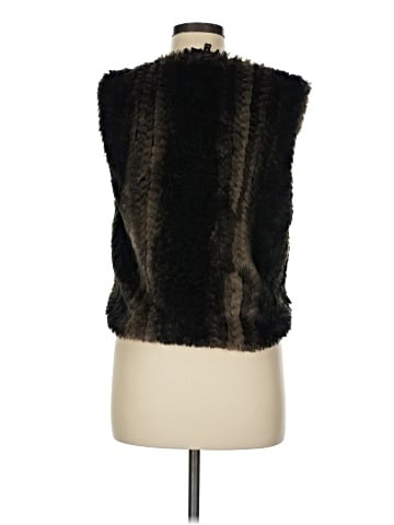 Romeo & Juliet Couture Faux Fur Vest (view 2)