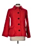 Pure Collection Red Wool Coat Size 6 - photo 1