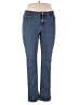 Simply Vera Vera Wang Chevron-herringbone Blue Jeans Size 18 (estimated) - photo 1