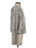 Ann Taylor LOFT Metallic Silver Jacket Size XS - photo 4