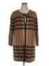 Anne Klein Brown Coat Size 1X - photo 1