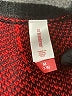 No Boundaries 100% Acrylic Plaid Red Cardigan Size 7 - 9 - photo 7