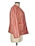 Etcetera Tweed Pink Orange Blazer Size 8 - photo 4