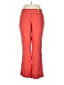 Outback Red 100% Linen Red Linen Pants Size 10 - photo 1