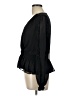 Express 100% Polyester Black Long Sleeve Blouse Size L - photo 5