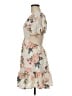 Illa Illa Floral Ivory Cocktail Dress Size M - photo 5