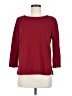 Green Envelope Burgundy 3/4 Sleeve Top Size M - photo 1