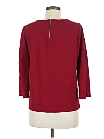 Green Envelope 3/4 Sleeve Top (view 2)