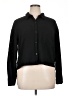Moa Moa 100% Polyester Black Long Sleeve Blouse Size XL - photo 1